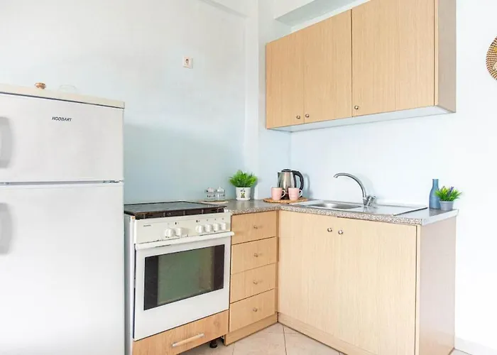 Apartament Simon Ionian Balcony 1 - Kitchen, Sea View