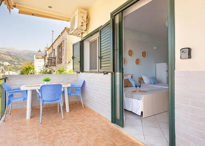 Apartament Simon Ionian Balcony 1 - Kitchen, Sea View