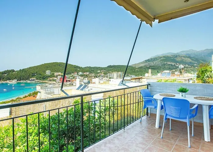 Simon Ionian Balcony 1 - Kitchen, Sea View Apartament